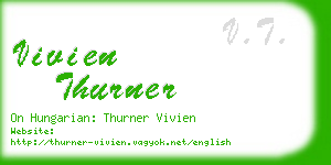 vivien thurner business card